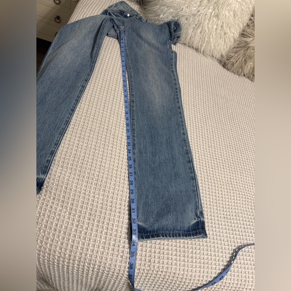 NWT Meshki High Rise Blue Women's Jeans - Picture 8 of 12